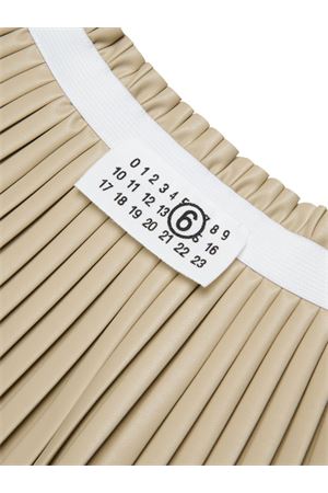 beige viscose skirt MM6 KIDS | M60999MM07FM6709